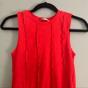 ZARA SMALL Sleeveless High Neck Top